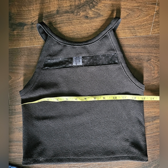 Sally Miller Couture girls Black size large camisole with lace at top - Picture 5 of 5